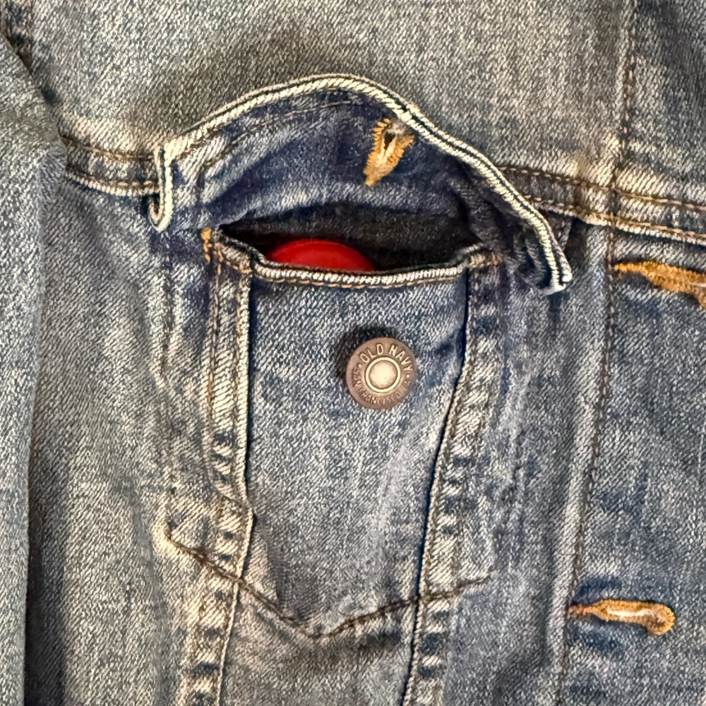 Old Navy Light Blue Jean Jacket - Picture 4 of 7